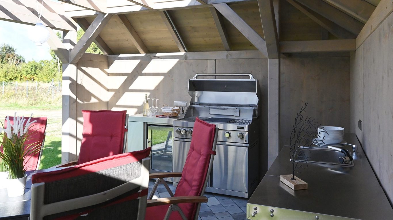 Grillecke_Ferienhaus_Käpt´n Jan_Reethaus_Glowe_Rügen